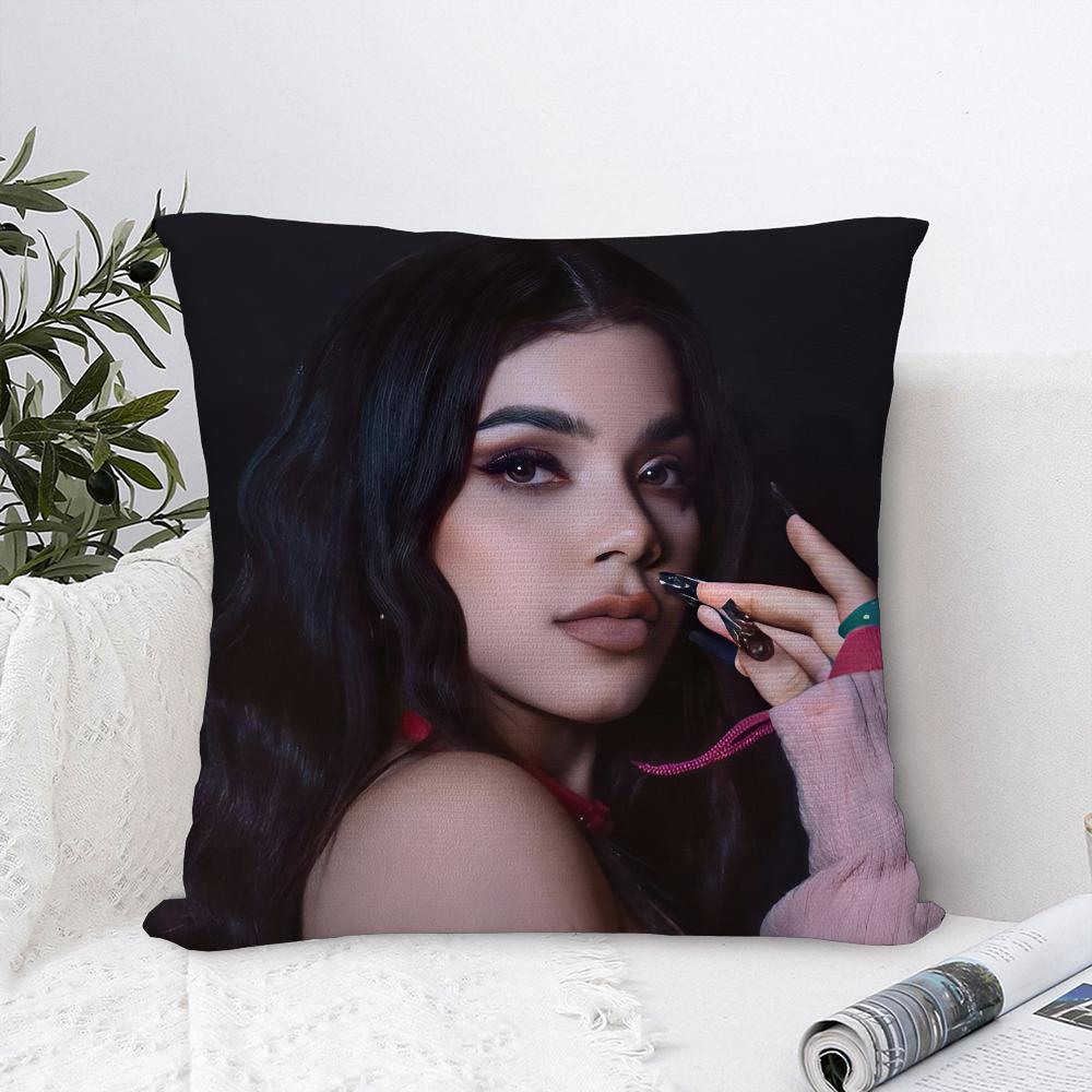 Singer K-Kenia Os Pink Aura Pillow Case Plush Fabric Soft Pillowcase Double Sided Print Sofa Cushion Cover Throw Pillow Cover