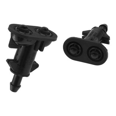 1Pair Black Headlight Washer Jet Sprayers LR015359 LR015358 Compatible for Land Rover Range Rover Sport 2010 2011 2012 2013