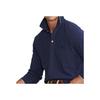 Polo Ralph Lauren Solid Color Small Pony Logo Embroidered Polo Shirt Long Sleeve Men tops Navy-Blue MNPOKNI16821634-410