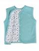 Baby Cotton Vest 80 Sleeveless Jacket Mint