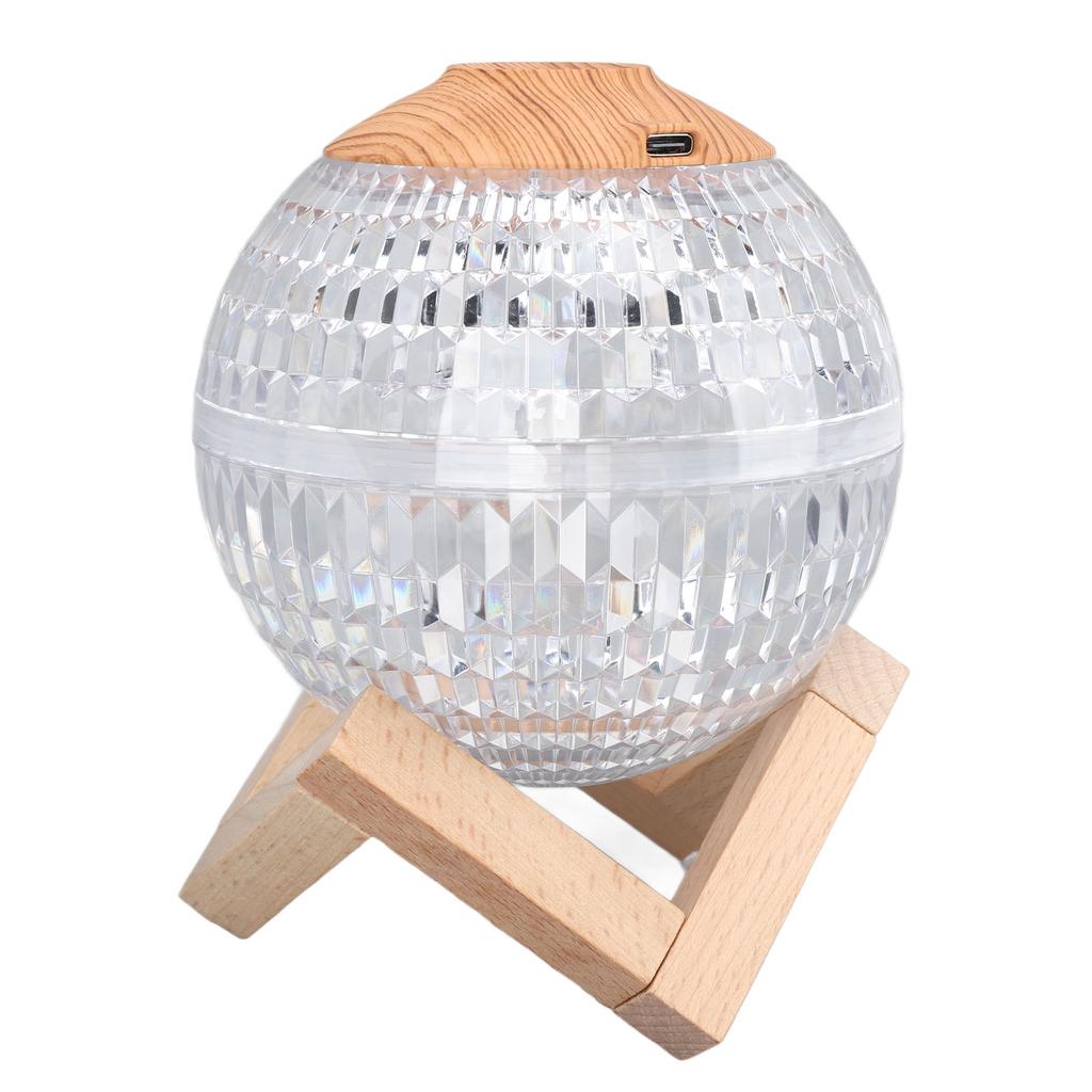 Mini Humidifier Night Light Crystal Ball 2.2w 350ml RGB USB Powered Quiet Operation Portable Humidifier for Household