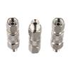 3Pcs 1/4 Inch 360 Degree Swivel Joint For Airless Paint Sprayer High Pressure Hose Connector Metal Adapter Hand Tool