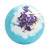 Soothing Bath Bombs 100G Dry Flowers Bombs, Lavender Rose Calendula Essential Natural Ingredients Oils Fizzies Ball, Relaxation Spa Skin Moisturizing
