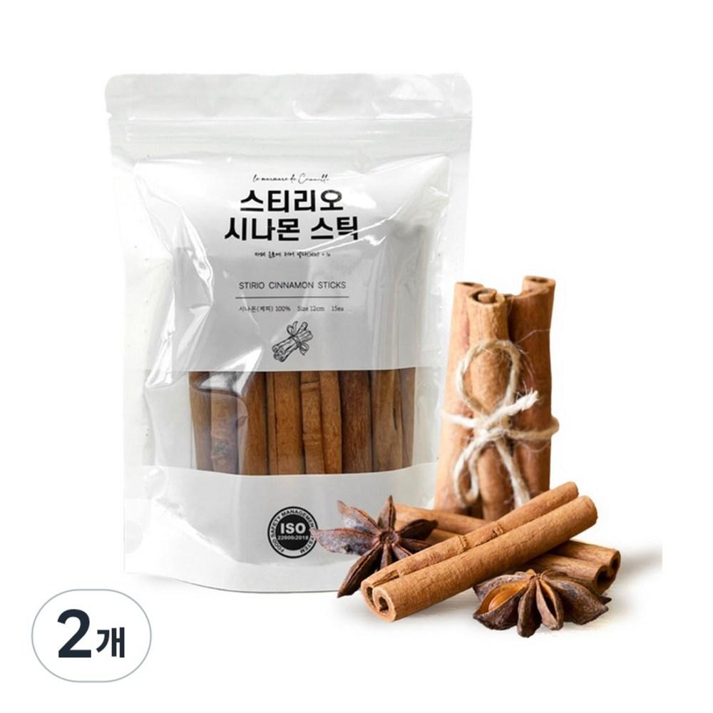 Stiriio Cinnamon Sticks 12cm, 2 Pcs 110g