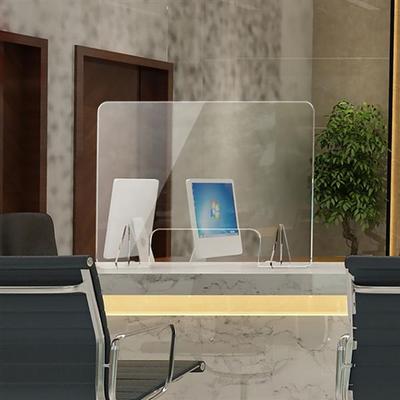 Safe Transparent Acrylic Partition (40x40cm) Open Window Type