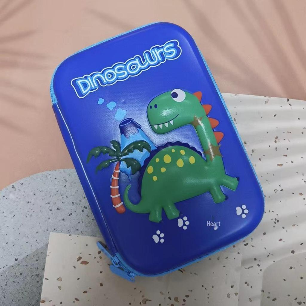 Cartoon Astronaut Large Capacity Pencil Case - Multi-purpose EVA Pencil Box for Kids