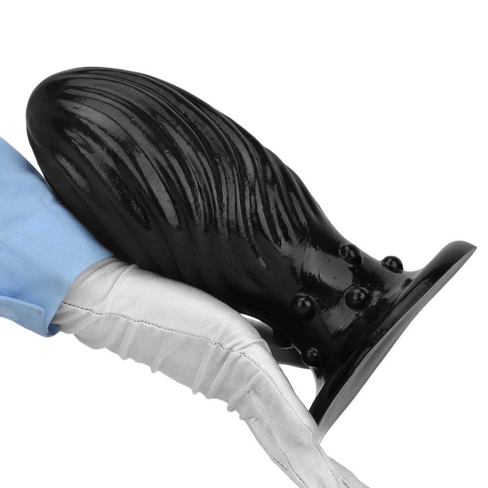 PVC Anal Plug Smooth Butt Plug Prostate Massager Adult Sex Toy for Men Women Fisting 18+