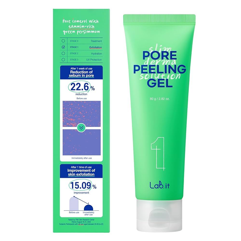 Lab. It Pore Peeling Gel  80g / Gommage-type, Nourishing, Moisturizing, Korean Cosmetics, Kbeauty