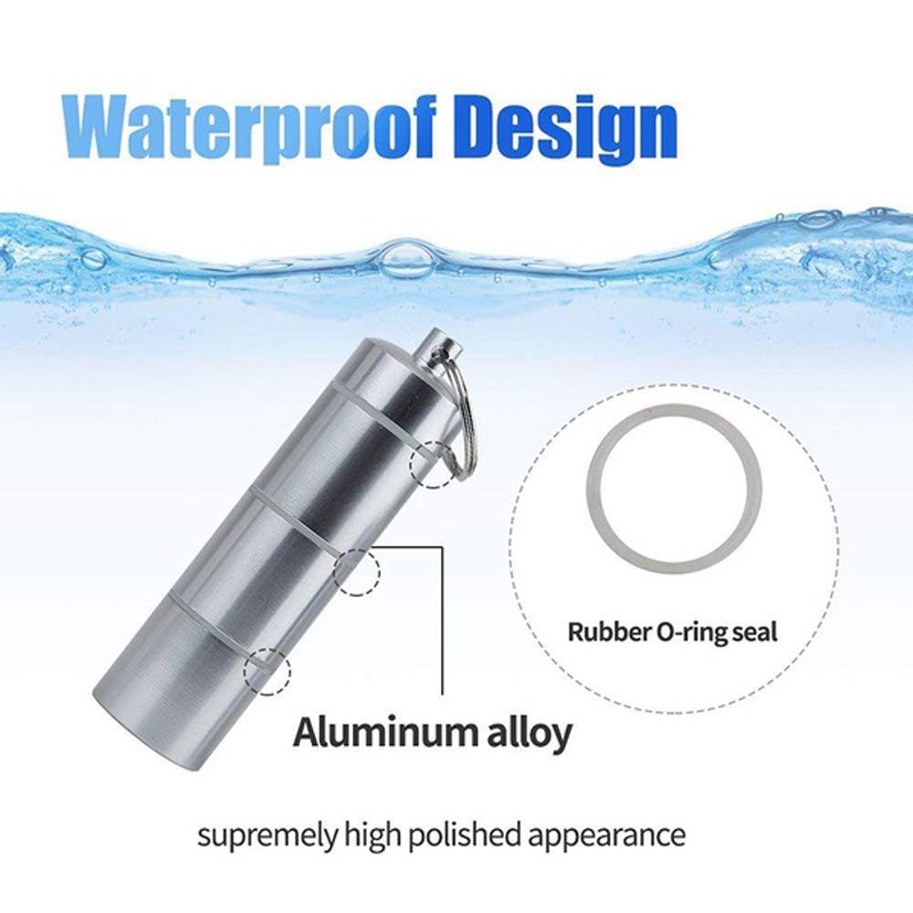 Taschenmedizin Aufbewahrung Kapselform Pillenetui Organizerbox Pillenbehälter Medikamentenetui Pillendose