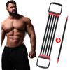 Chest Expander for Chest Arm Legs Shoulder Back Muscles Training, Chest Exerciser for Men with 5 Removable Ropes, Fitness Training Set for Pilates