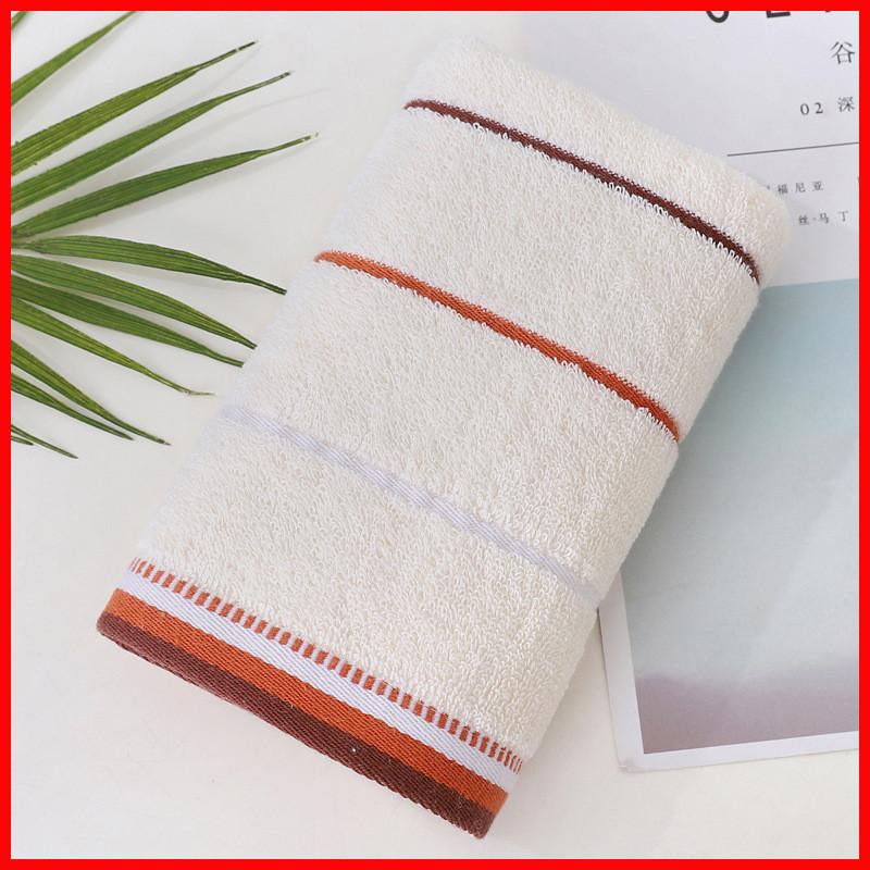 Cotton Towel With Embroidery For Home Use Perfect Absorption Gift For Women
