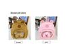 Adorable Plush Cartoon Backpack for Kids - Mini Size for Kindergarten & School