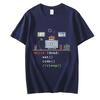 Funny Tees Computer Science Python Programmer Eat Code Sleep T Shirts Graphic Streetwear Short Sleeve Birthday Summer Tshirt