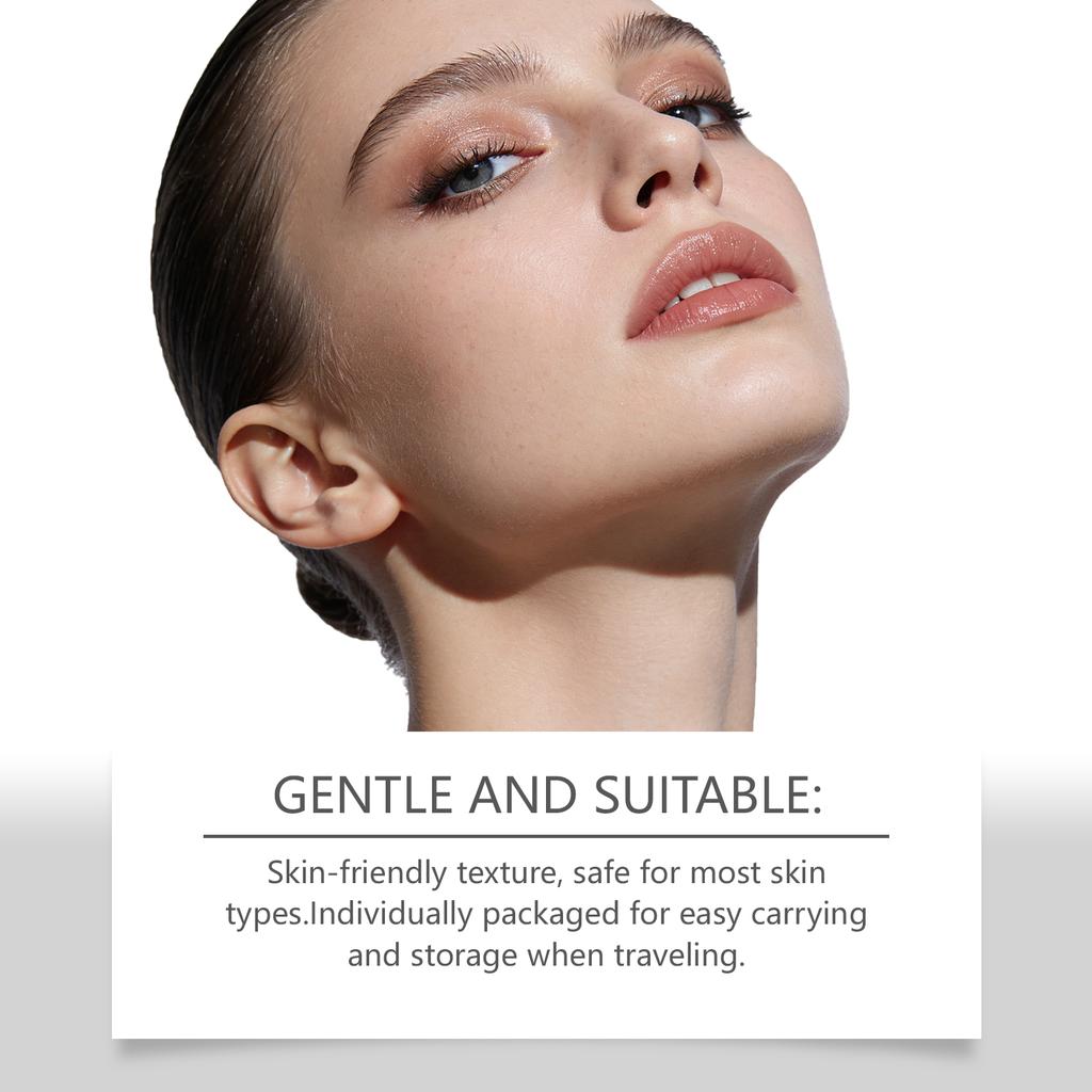 Neck Care Patches For Daily Use, Gently Moisturizing Fine Lines And Conforming To Facial Contours.