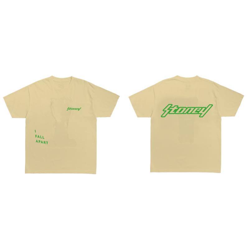 New Summer Cool T Shirt Hip Hop T-Shirt Men Women Stoney Two Side Letter Print Tshirts Cotton Swag EU Size Tee Tops