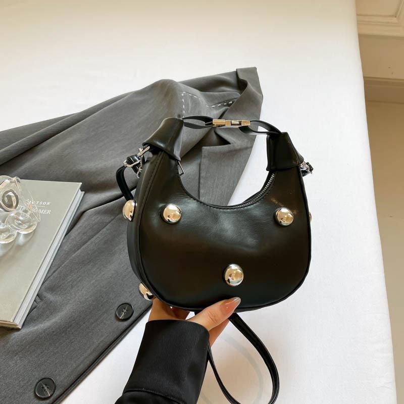 

Женская сумка высокого класса нишевого дизайна, летняя новая модная сумка через плечо, сумка-мессенджер, женская трендовая сумочка чёрный