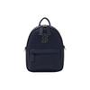 Artificial Leather Backpack Mini Men's Marine Blue Casual