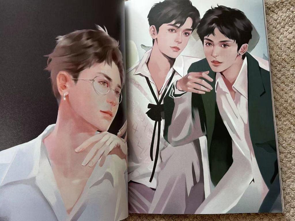 [USED] Shanhe Ling Zhang Zhelan Gong Jun Art Book Illustration Collection 8