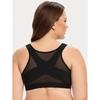 2025 Plus Size Front Buckle Wireless Bra for Women in Europe and America