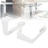 4 PCS Set White RV Curtains Holder With Screwdriver Curtain Track Clips  Bedroom Use