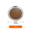 Thickened Round Fruit Plate Dining Plate Equipped with Anti Slip Pad Tray Tea Tray Service Disk Thickened Stainless Steel Plate