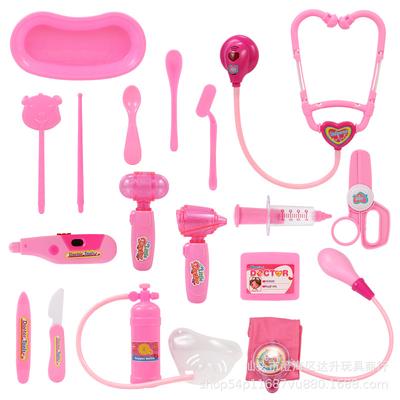 Environmental Protection Doctor Toy Set Simulation Play House Stethoscope Syringe Blood Pressure Medical Equipment Accessories