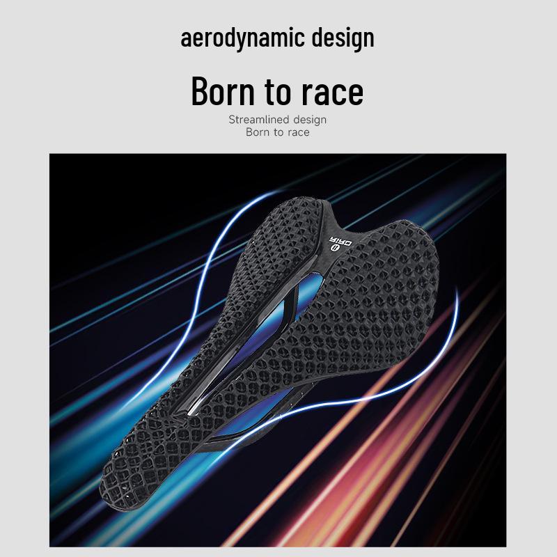 RIRO Carbon Fiber 3D Printed Breathable Road & Mountain Bike Saddle
