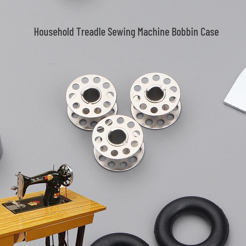 Vintage Butterfly Sewing Machine Accessory Set: Includes Foot Pedal, Bobbin Case, Belt.