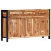 Day and Night - Day and Night Solid Acacia Wood Sideboard 120x35x75 Cm