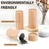 10pcs Cardboard Gift Package Boxes Column Light Khaki 136x57.5mm Inner Diameter: 49mm