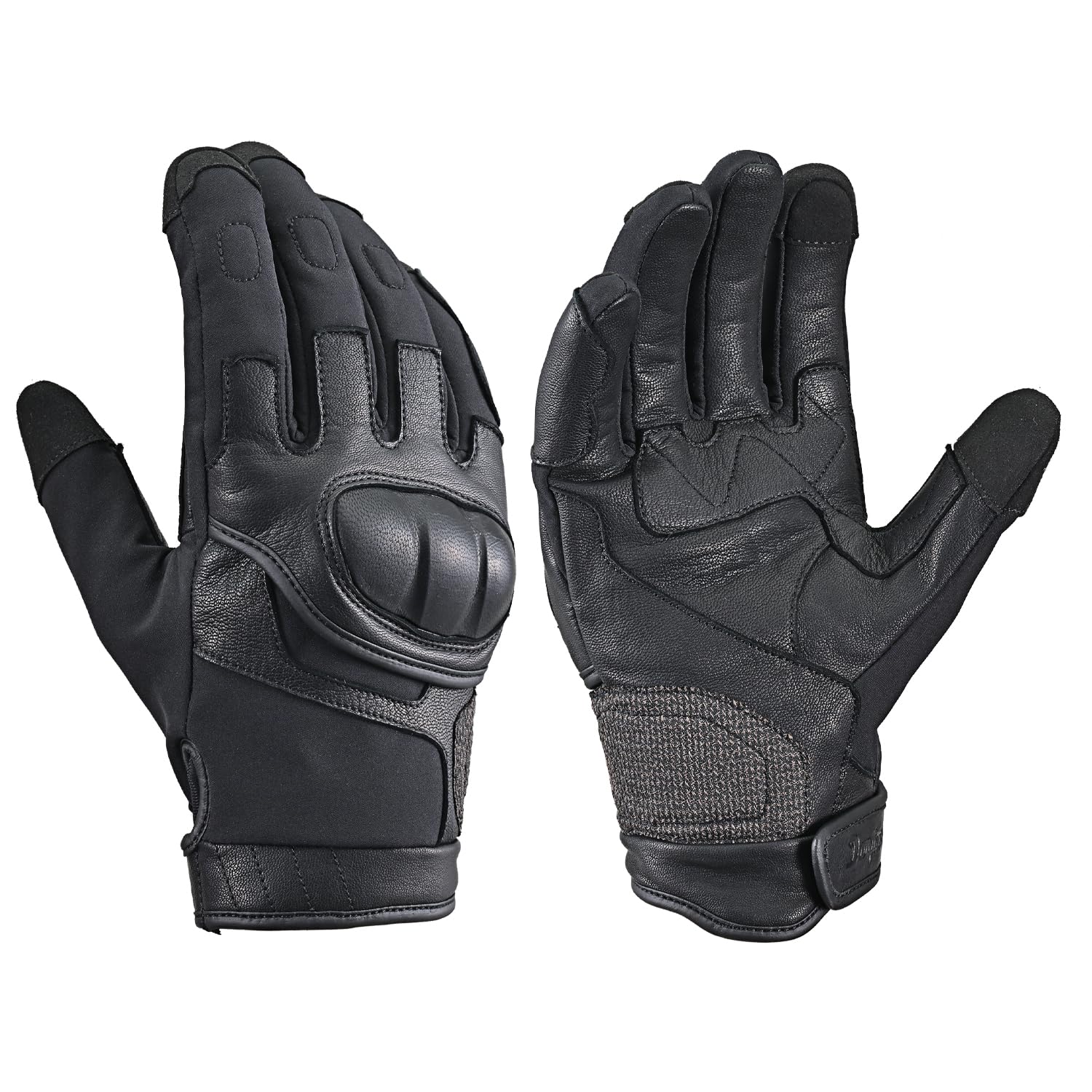 

Daytona Motorcycle Winter Goat Waterproof and Hard Smartphone Winter Gloves Size 49097 Gloves, Leather, Windproof, Protector, Compatible, Mid-Flow чёрный