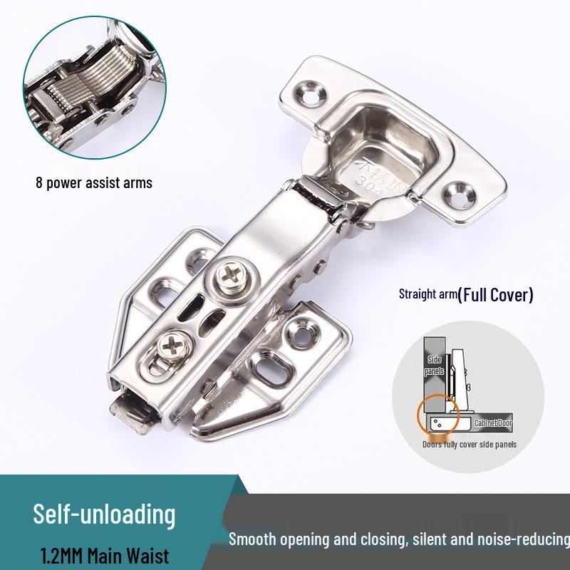 Stainless Steel Cabinet Door Hinge Repair Plate