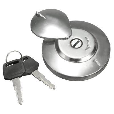 Motorcycle Replaces Gas Fuel Tank Cap Cover with Keys For YAMAHA V-STAR VIRAGO XV650 XV1100  Aluminum Alloy Shell