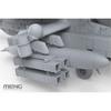 MENG Model GSI Creos 1/35 Israel AH-64D Saraph Attack Helicopter with 2 Resin Figures Scale Plastic Model Kit MQS-005S