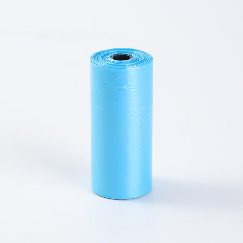 20 Single-color Pet Garbage Bags Per Roll, A Portable Cleaning Tool for Cats and Dogs