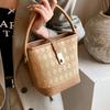 High-end Diamond Handbag Bag for Women New Fashion One-shoulder Bucket Bag for Women Simple Versatile Crossbody Bag for Women
