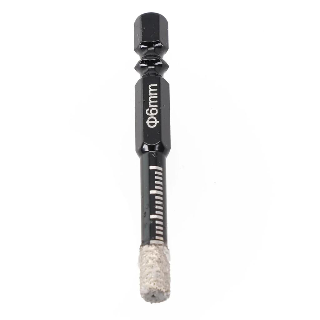 2222222222 6-12mm Hex Handle Vacuum Brazed Diamond Dry Drill Bits Ceramic Tile Hole Saw Marble Granite Cup Saw Hole Opener