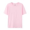 T-shirt Unisex Cotone Girocollo Manica Corta Vestibilità Larga - Colore Unito Traspirante per l'Estate