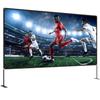 Outdoor Movie Screen w/ Stand, 150" Portable Movie Screen, 16:9 HD Wide Angle Outdoor Projector Screen, Front & Rear Projection, w/ Storage Bag &