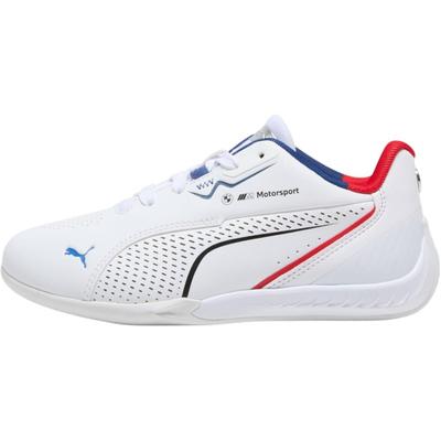 Bmw MDrift Cat 11 Kinder Niedrige Freizeitschuhe Vielseitiger Komfort Weiß Jugendliche 308864-02