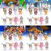 Collectible Digital Monsters Action Figures Featuring Taichi Agumon And Yamato Gabumon