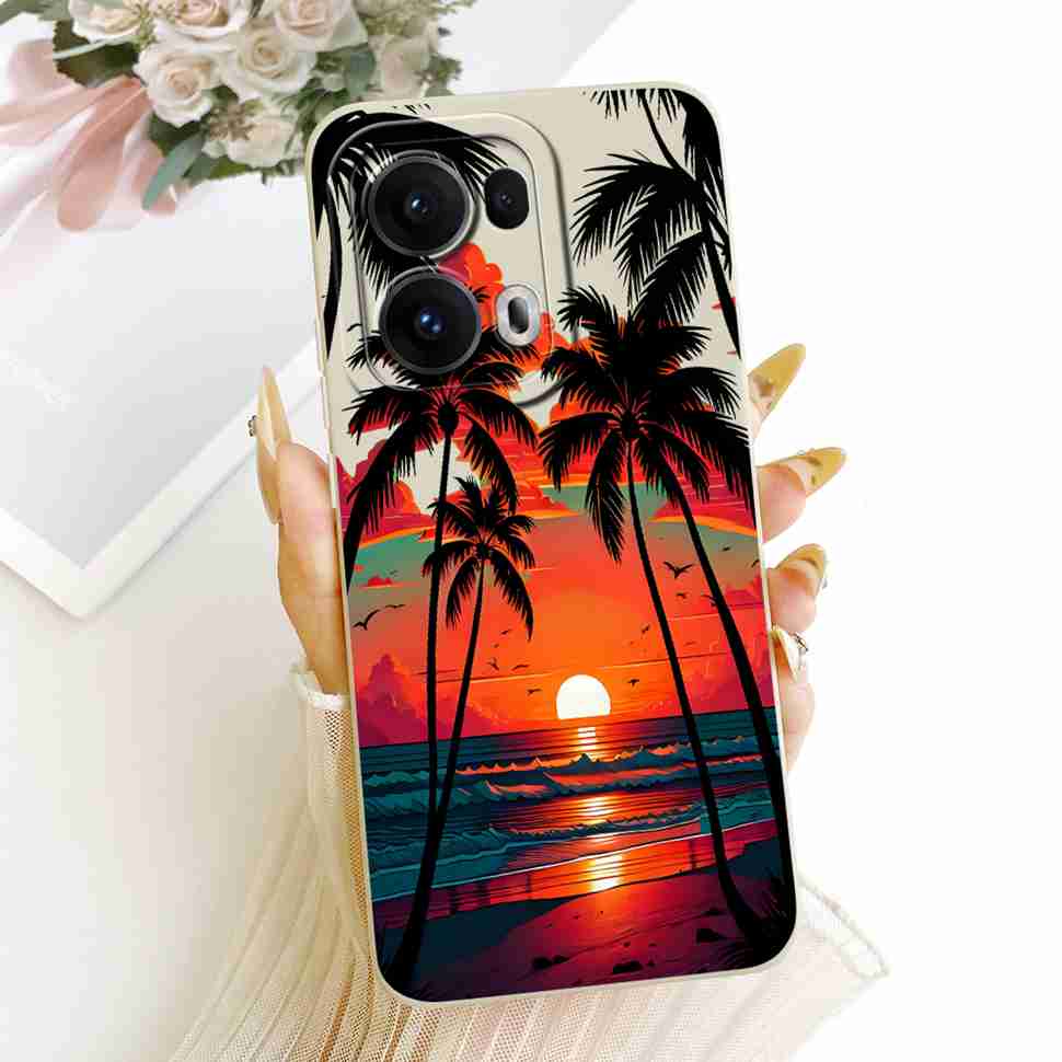 Petty Girl Hülle Für Oppo Reno13 Pro Hülle CPH2697 PKK110 Silikon Weiche Schutzhülle Für Oppo Reno13 Reno 13 Pro 5G Hüllen Tasche