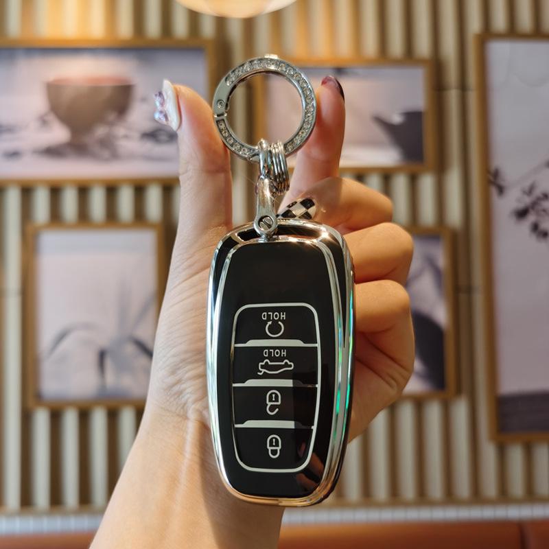 Luxury Hongqi Key Cover for H7, H5, HS5, HS7, H9 - Elegant Key Bag for All Models