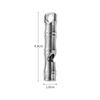 Titanium Survival Whistle Hiking Camping Outdoor Emergency Signaling Lightweight Single-Tube EDC Gear