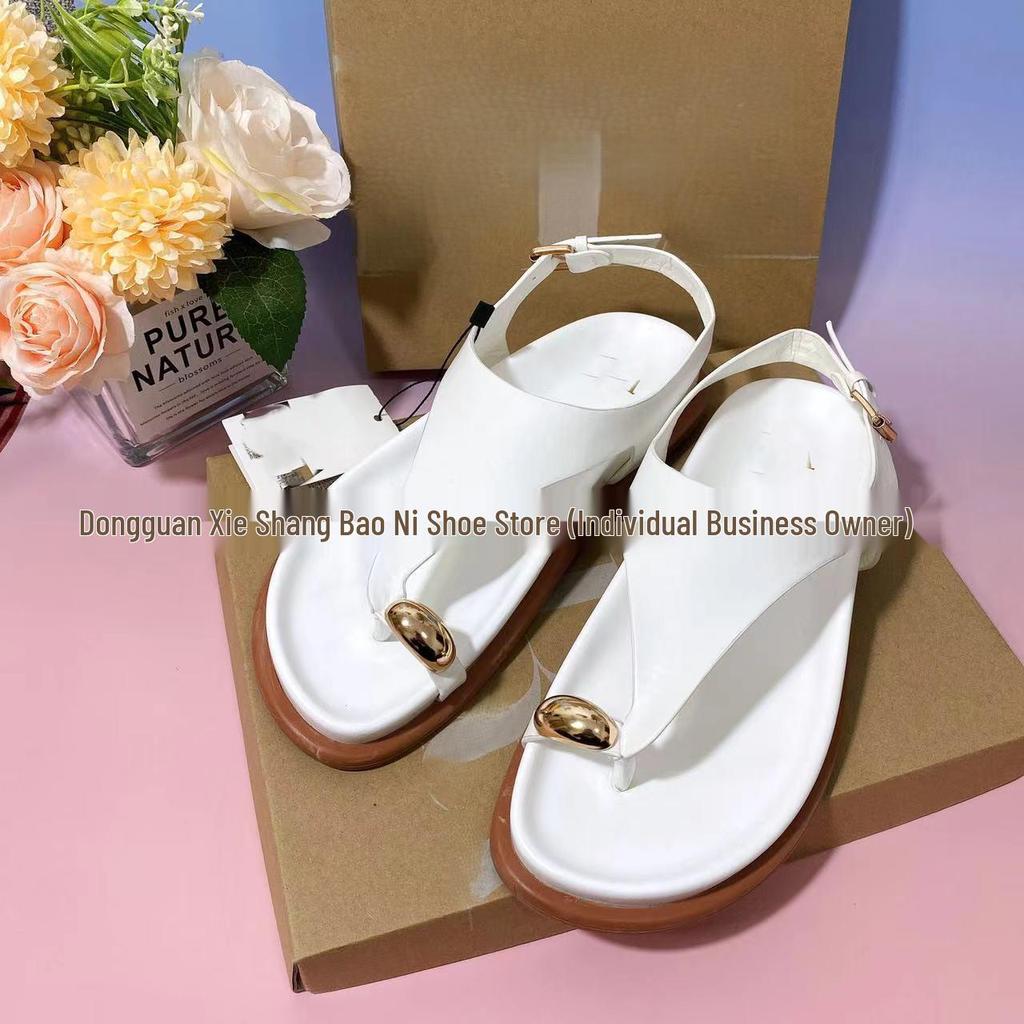 2025 Spring/Summer Non-Slip Breathable Flat Sandals - Versatile, Comfortable African Style Women's Shoes