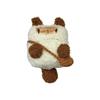 Plush backpack white cat for AirPods 1 apple bluetooth wireless headset cover 1/1/1 generation pro1 knitting