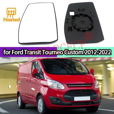 1 PC Heated Auto Left Right Door Wing Side Mirror Glass Car-styling Rear View Lens for Ford Transit Tourneo  2012-