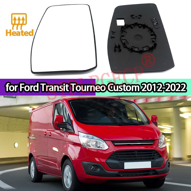 1 PC Heated Auto Left Right Door Wing Side Mirror Glass Car-styling Rear View Lens for Ford Transit Tourneo 2012-