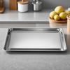 Baking Sheet Pan Cookie Easy To Clean Bakeware, Stainless Steel, Serving Tray Oven for