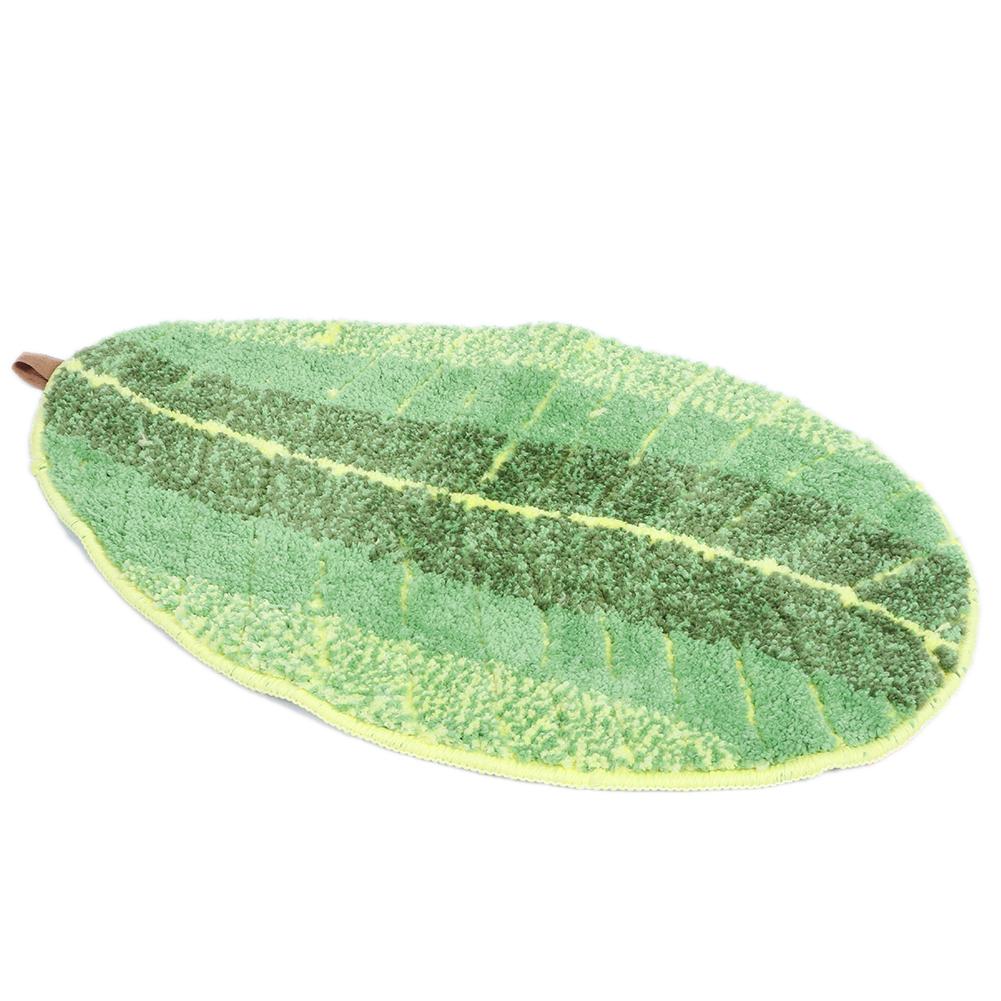 Leaf shaped Floor Mat Entrance Non slip Door Mat for Living Room Bedroom Home Supplies